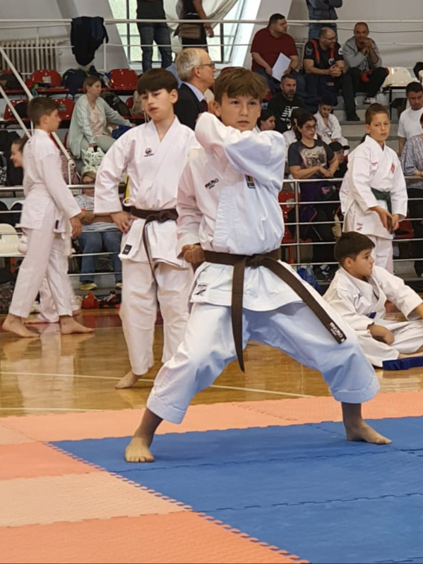 Vasilică Andrei – rezultate solide și ambiție în creștere la Cupa Tigers Karate 2026